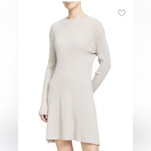 THEORY
Wool Rib-Knit Sweaterdress